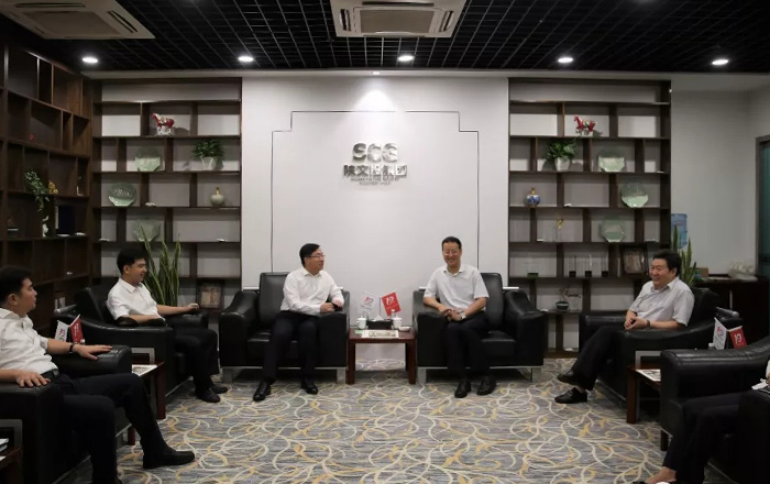 工商银行陕西省分行行长高志新来访陕文投
